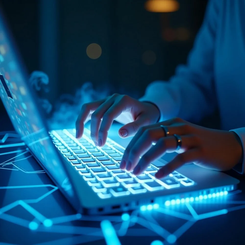 Identity and access management concept with secure user authentication interface